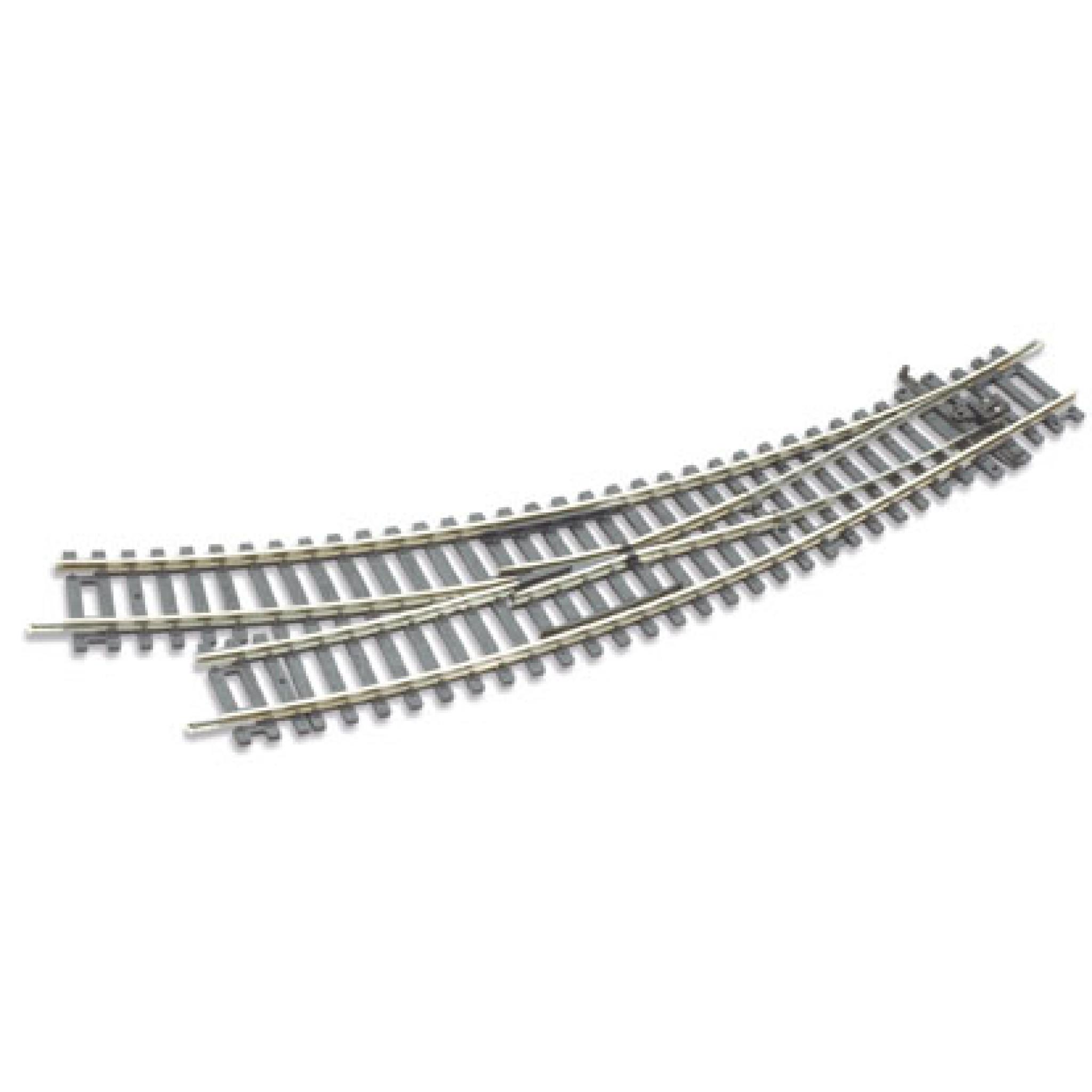 St Curved Double Radius R H Turnout Setrack Peco Addlestone Models