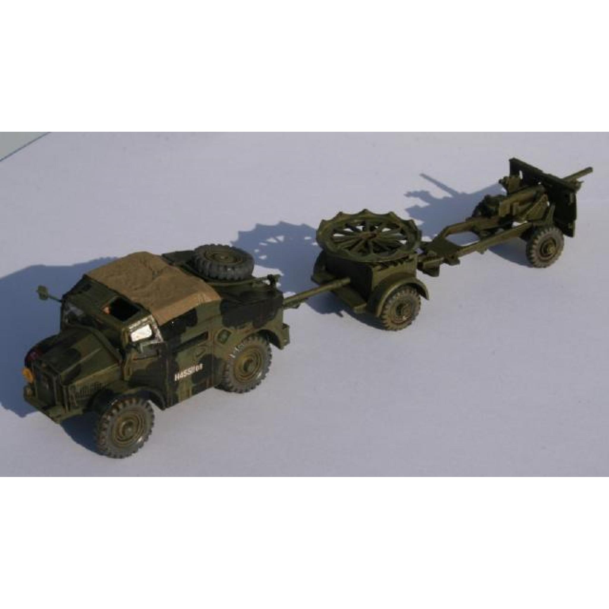 A01305V 25Pdr Field Gun Quad 1 76 Airfix Vintage Addlestone Models