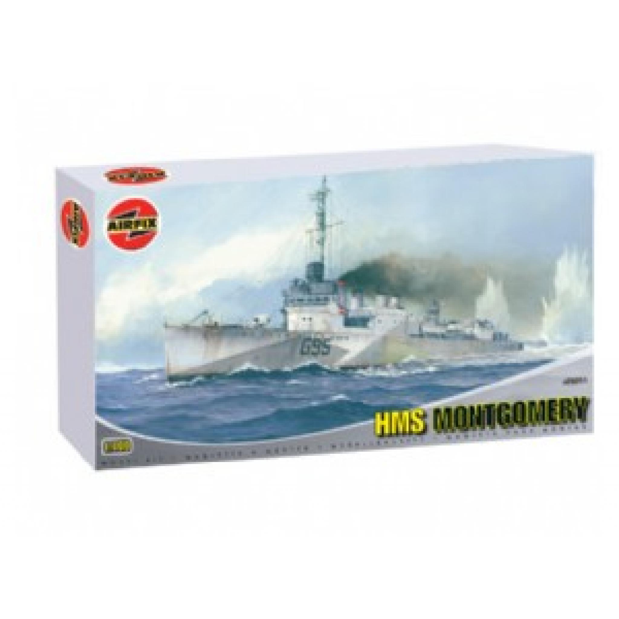 A03251 Hms Montgomery 1:400 Airfix | Addlestone Models