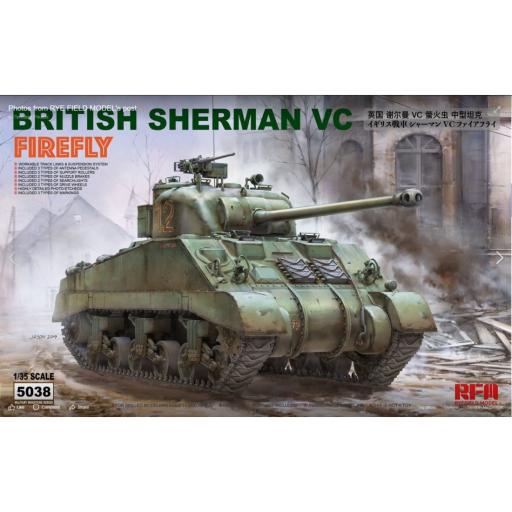 5038 British Sherman Vc Firefly 1:35 Rfm