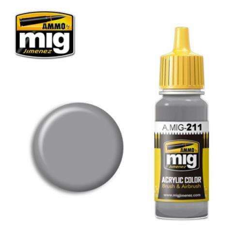 Mig 211 Fs 36270 Medium Gray Acrylic Paint 17Ml