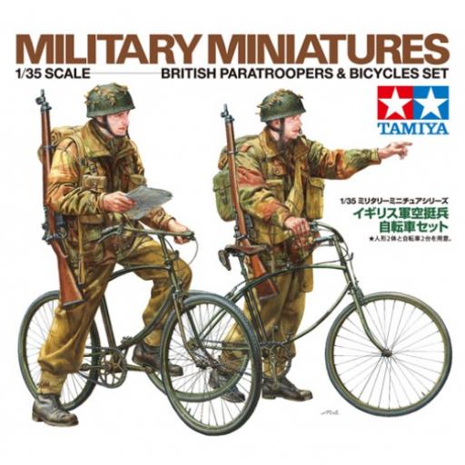 35333 British Paratroopers & Bicycles Set 1:35 Tamiya