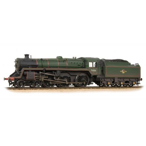 32-511 Br Standard Class 5Mt 73051 Br Lined Green Late Crest Weathered