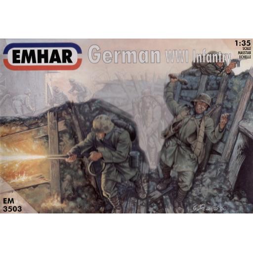 3503 German Ww1 Infantry 1:35 Emhar