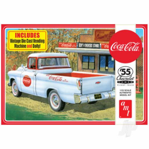 1094 Amt 1955 Chevy Camero Pickup Coca-Cola