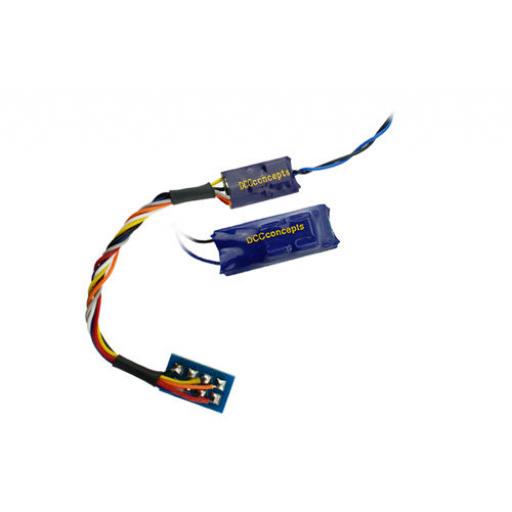Zn8H.2 Zen Dcc Decoder Wired 8 Pin With Stay Alive Dcc Concepts Dcd-Zn8H