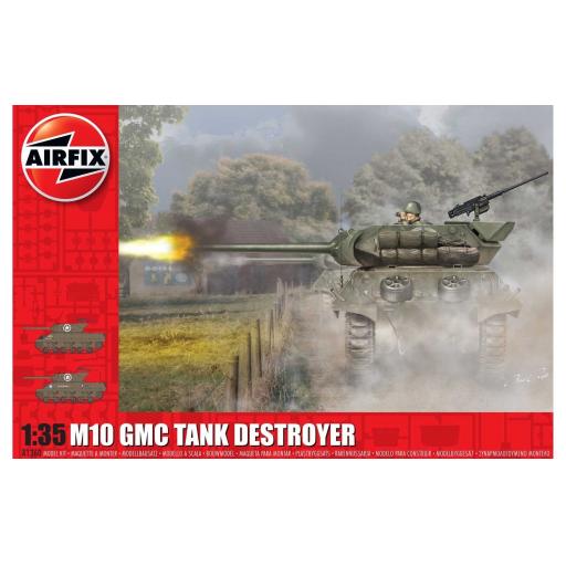A1360 M10 Gmc Tank Destroyer 1:35 Airfix