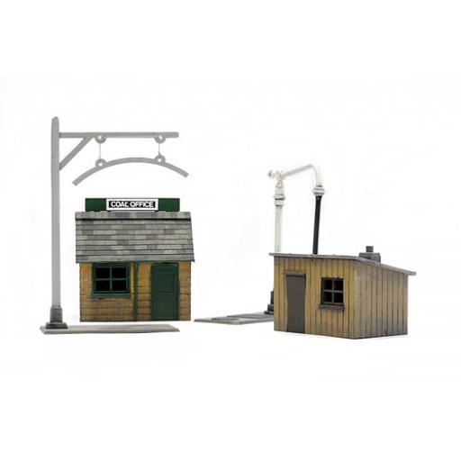 C011 Platelayers Hut And Coal Shed Dapol Unpainted Kit