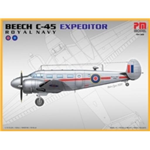 Pm-308 Beech C-45 Expeditor Royal Navy Pm Model 1:72