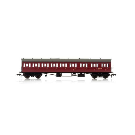 R4879A Br, Collett 57' Bow Ended E131 Nine Compartment Composite (Right Hand), W6242W - Era 4 Hornby