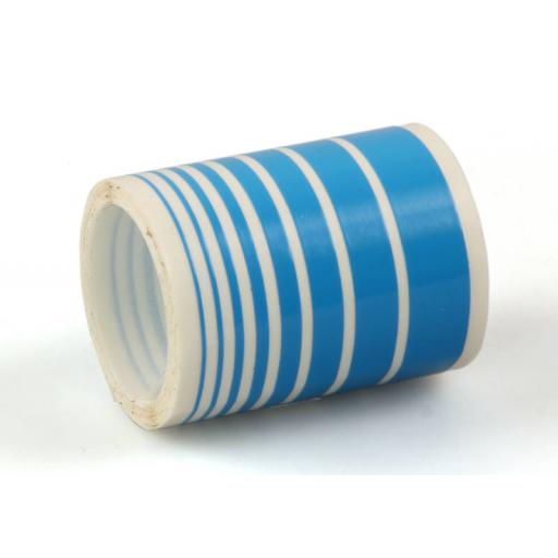 Trimline Sky Blue 2.5M Length Of 8 Different Width Tapes On One Roll; 0.5, 0.8, 1.3, 2.1, 3.3, 5, 7 & 10Mm