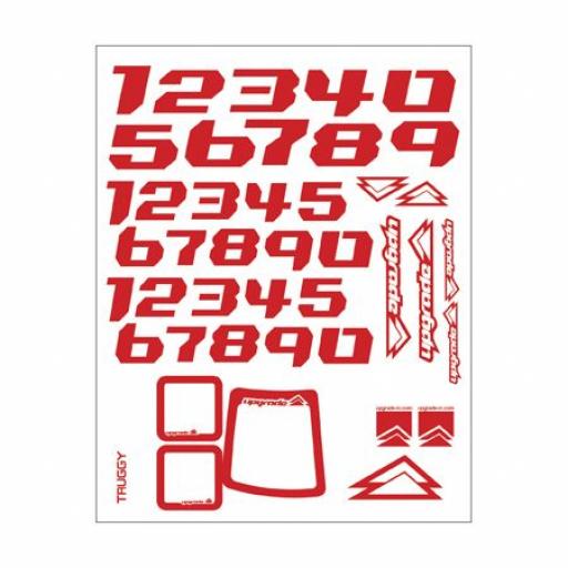 Red Factory Numbers Truggy Upg1503