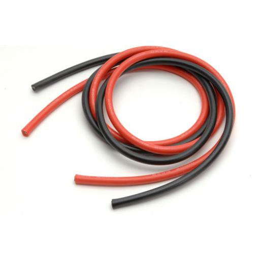Silicone Wire Red & Black 8 Awg X 1M