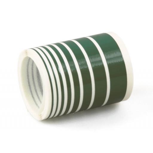 Trimline Green 2.5M Length Of 8 Different Width Tapes On One Roll; 0.5, 0.8, 1.3, 2.1, 3.3, 5, 7 & 10Mm