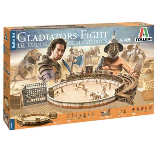 6196 Gladiators Fight Battle Set 1:72 Italeri
