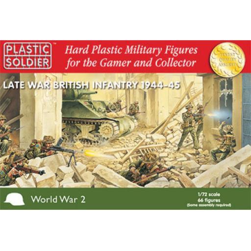 62005 British Infantry 1944-45 Ww2020002 1:72 Plastic Soldier Company