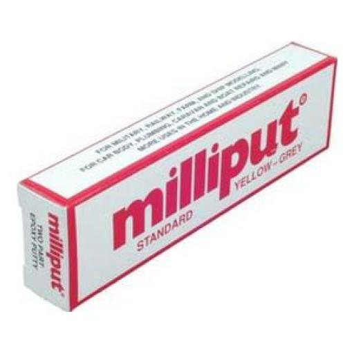 Milliput Standard Yellow/Grey 2 Part Epoxy Putty 4Oz