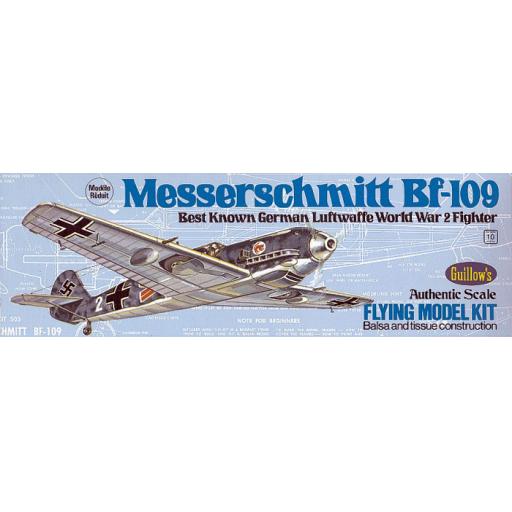 G505 Messerschmitt Bf-109 Balsa Plane