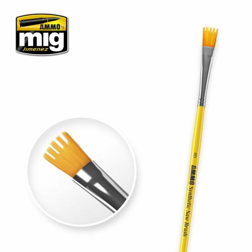 Mig 8585 No.8 Syntetic Saw Brush