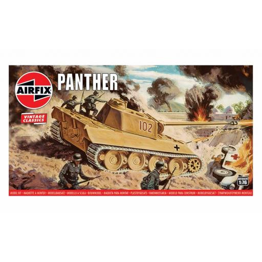 A01302V Panther Tank 1:76 Airfix Vintage