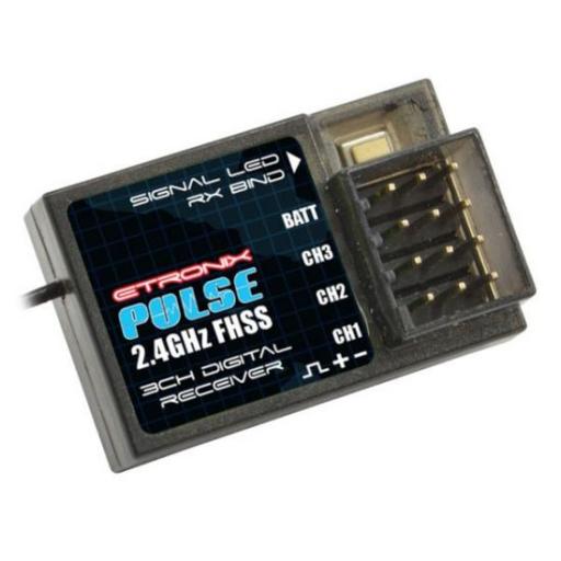 Et1152 Etronix Pulse Fhss 3Ch 2.4Ghz Receiver For Et1106 / Et1122