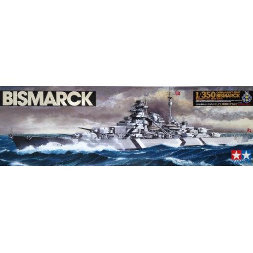 78013 German Bismarck Battleship 1:350 Tamiya