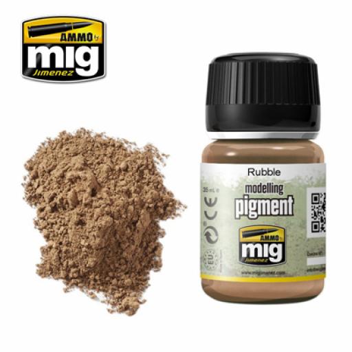 Mig 3013 Rubble Pigment Weathering Powder 35Ml