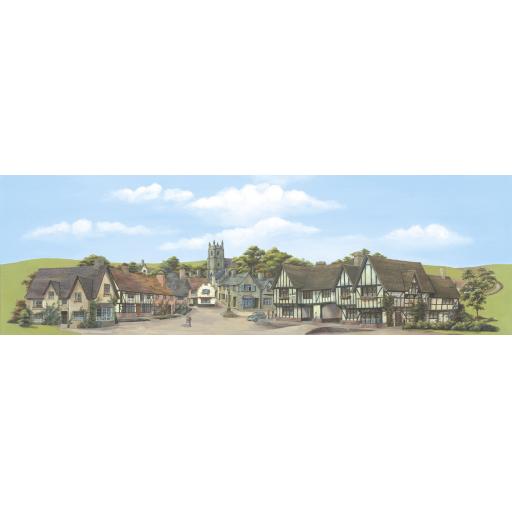 Sk-16 Town Provincial Background Large 228 X 736Mm (9 X 29In) Peco
