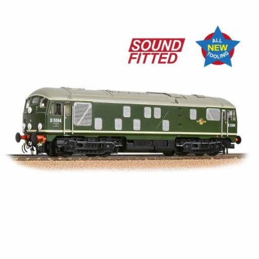 32-443Sf Class 24/1 D5094 Br Green Sound Fitted Bachmann