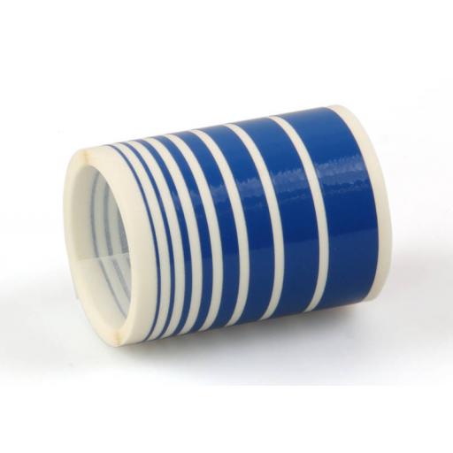 Trimline Royal Blue 2.5M Length Of 8 Different Width Tapes On One Roll; 0.5, 0.8, 1.3, 2.1, 3.3, 5, 7 & 10Mm