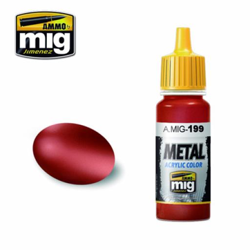 Mig 199 Copper Metal Colours Acrylic Paint 17Ml