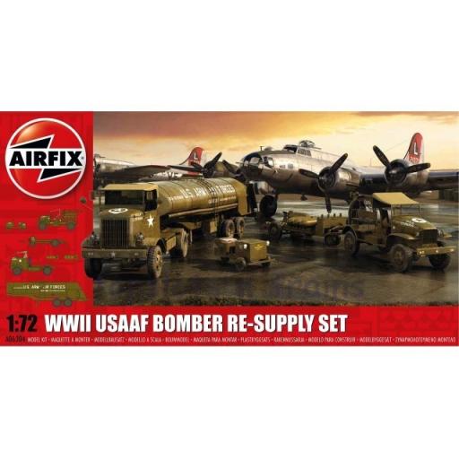 A06304 Usaaf 8Th Air Force Bomber Resupply Set 1:72 Airfix