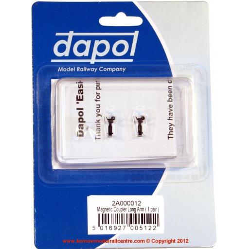 2A000012 Dapol Magnetic Coupler Long Arm 1Pair