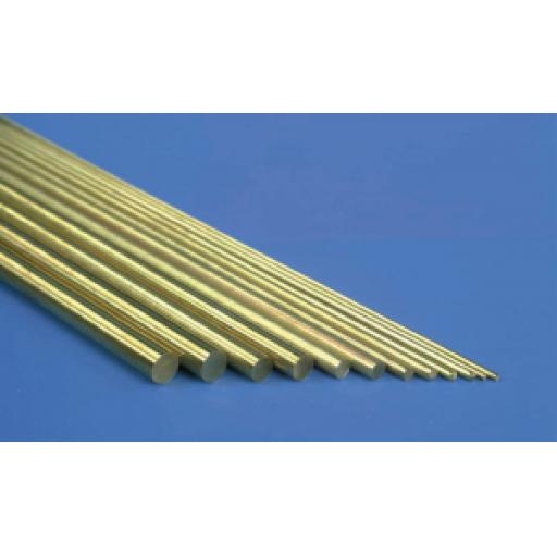 Solid Brass Rod 1/32'' (5) 8160 K&S