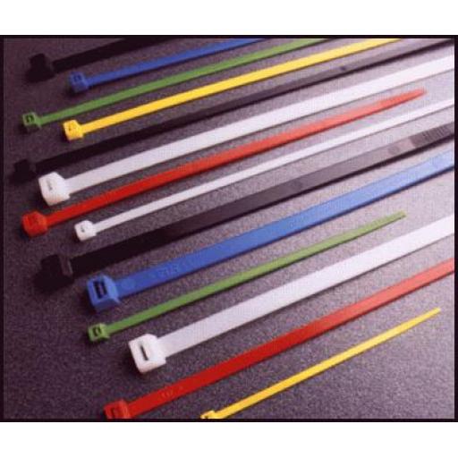 Cable Ties 120 Assorted White Or Coloured