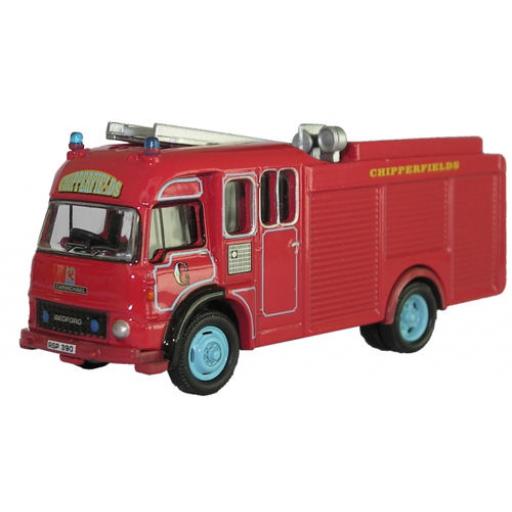 76Ch030 Bedford Tk Fire Engine1:76 Oxford