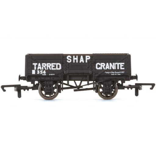 R6750 5 Plank Wagon 'Shap Tarred Granite' Hornby