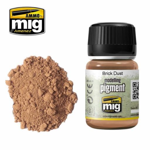 Mig 3015 Brick Dust Pigment Weathering Powder 35Ml