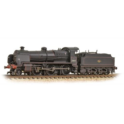 372-935 Se&Cr N Class 2-6-0 31810 Br Black Late Crest Weathered