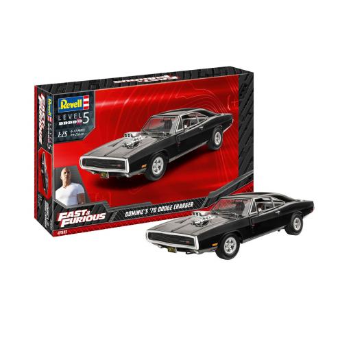 07693 Dominics 70'S Dodge Charger Fast & Furious 1:25 Revell