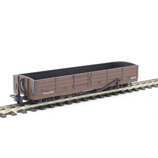 Gr-231U L&B Bogie Open Brown Unlettered Wagon