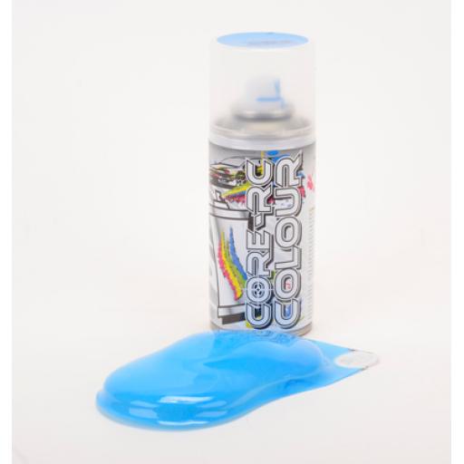 Neon Blue Core Colour Polycarbonate Cr618
