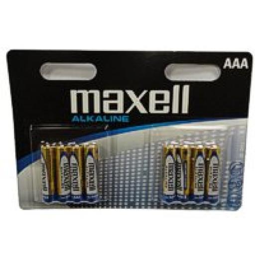 Aaa Alkaline Batteries (8) Maxell Or Gp