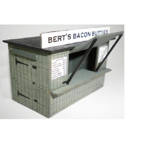 Oost3 Bacon Butty Hut Laser-Cut Wood Kit 95831