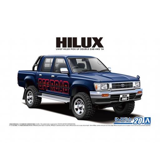 06217 Toyota Hilux Pick Up Double Cab 1:24 Aoshima