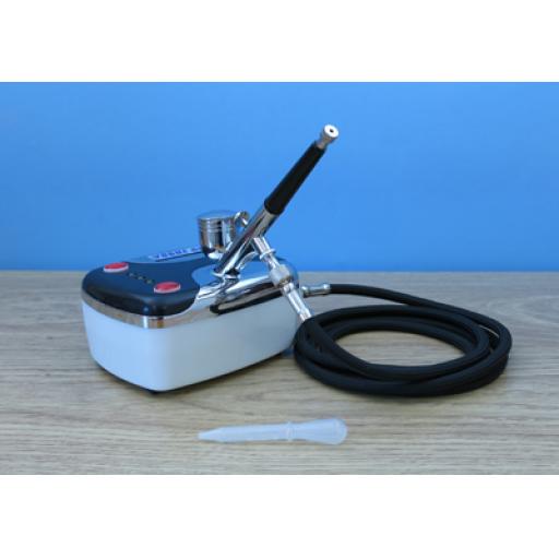 Ab605 Super Detail Airbrush Set Dual Action Airbrush And Small Compressor