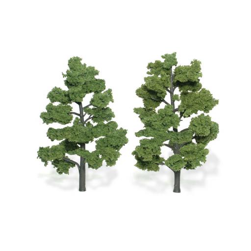 Tr1515 Ws 6'' - 7'' Light Trees X2 Woodland Scenics