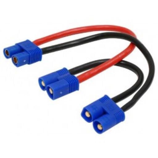 Adaptor/Connector Ec3 Female To 2X Ec3 Males Parallel Y Harness (Double Duration)