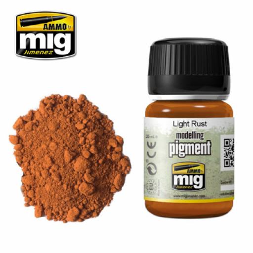 Mig 3006 Light Rust Pigment Weathering Powder 35Ml