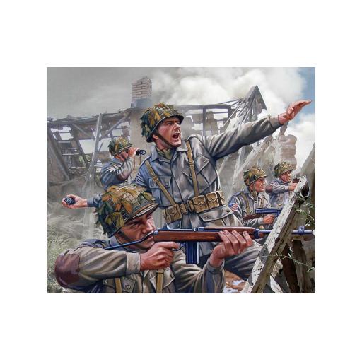 A02711V Ww2 Us Paratroops 1:32 Airfix Vintage
